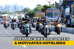 Chennai Hoteliers' Motor Bike Expedition To Promote Tourism Chennai Hoteliers' Motor Bike Expedition To Promote Tourism