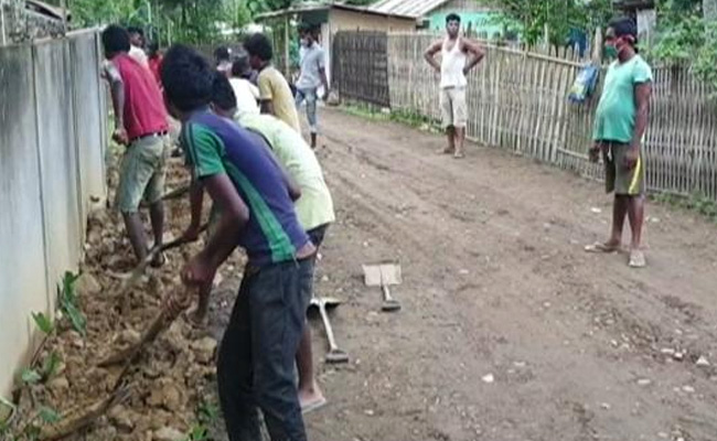 New Road, Festival-Like Celebrations At Boxer Lovlina Borgohain's Village