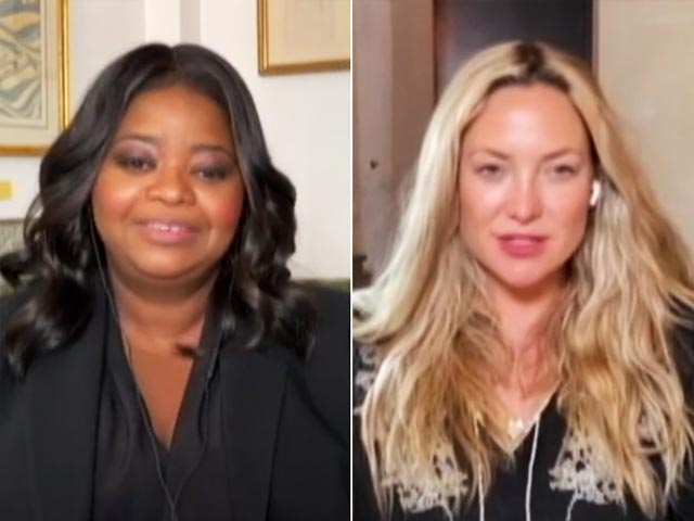 Kate Hudson & Octavia Spencer Talk About <i>Truth Be Told</i> Season 2