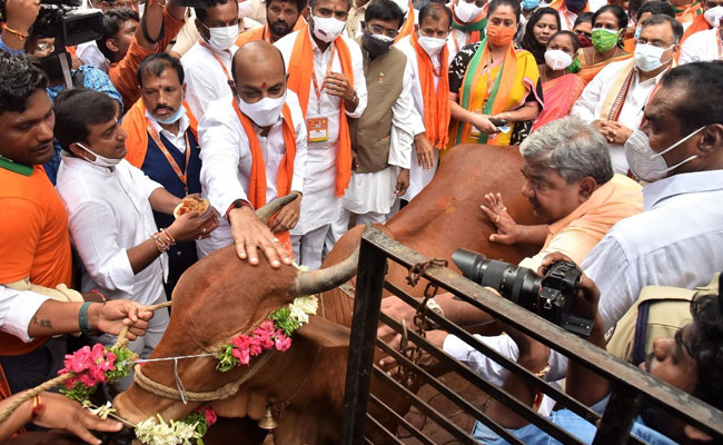 At Huge BJP Foot March In Telangana, "Taliban Mindset" Slur