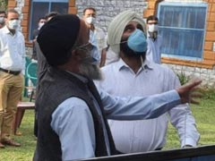 Terrorist Burhan Wani's Father Hoists National Flag In J&K's Pulwama