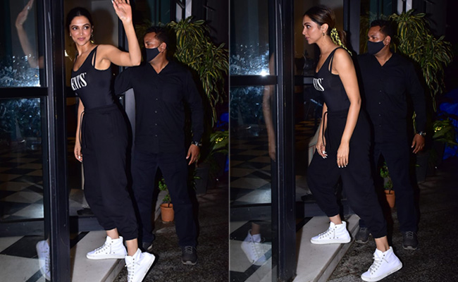 Wherever Deepika Padukone Goes, Her Rs 95K White Saint Laurent Sneakers Go With Her