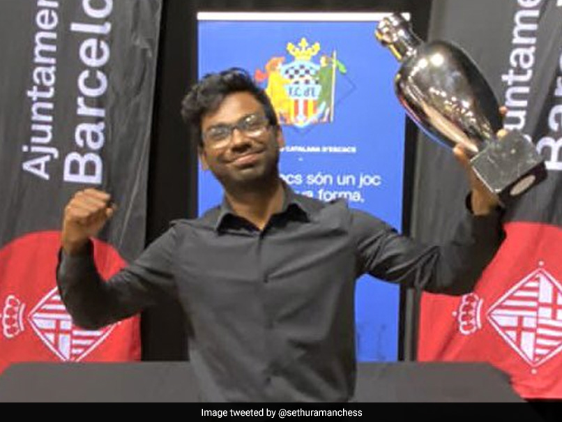 Indian Grandmaster SP Sethuraman Wins Barcelona Open Chess Tournament