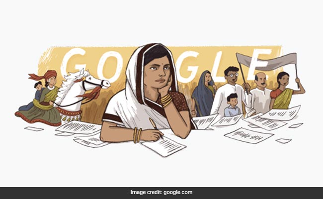 Google Honours India's First Woman <i>Satyagrahi</i>, Subhadra Kumari Chauhan, With A Doodle