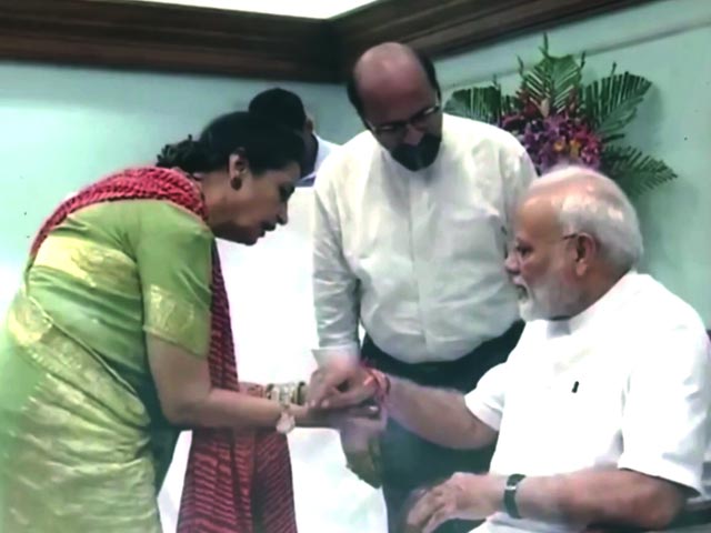 PM Modi's 'Rakhi Sister' Sends Him Rakhi Ahead Of Festival