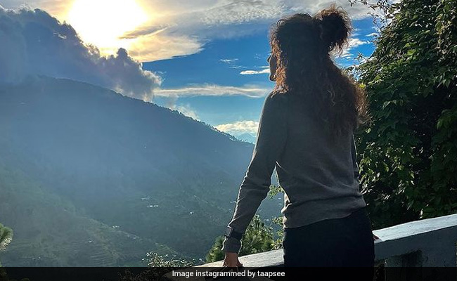 Taapsee Pannu Rings Into Her 34th Birthday In Nainital. See Pic