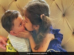 सोहा अली खान ने शेयर की जेह की पहली राखी की फोटो, छोटे भाई को प्यार से चूमती नजर आईं इनाया खेमू सोहा अली खान ने शेयर की जेह की पहली राखी की फोटो, छोटे भाई को प्यार से चूमती नजर आईं इनाया खेमू