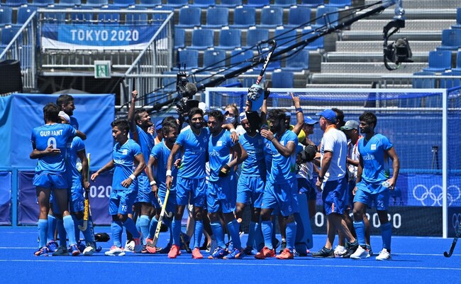 In Pics: Indian Men's Hockey Team Beats Germany To Win Bronze