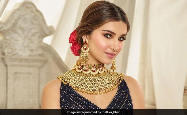 Tara Sutaria In A Brocade Blue <i>Lehenga</i> Is Giving Us Major Traditional Wear Goals