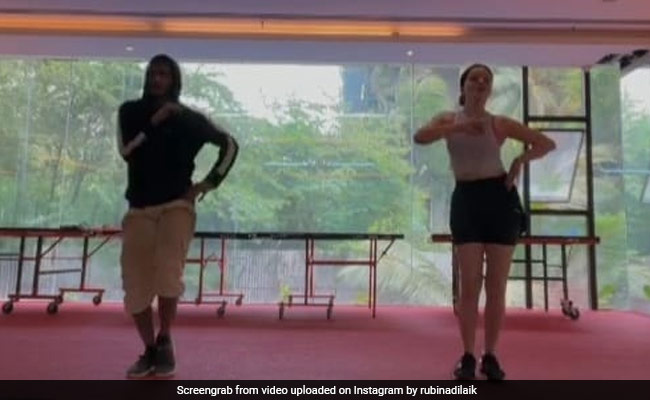 रुबीना दिलैक ने शेयर किया Video, इस अंदाज में डांस प्रैक्टिस करती आईं नजर...Video वायरल