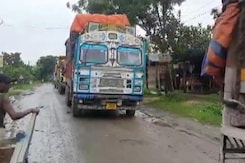 Assam Locals Stop Over 100 Trucks Transporting Goods To Mizoram Assam Locals Stop Over 100 Trucks Transporting Goods To Mizoram