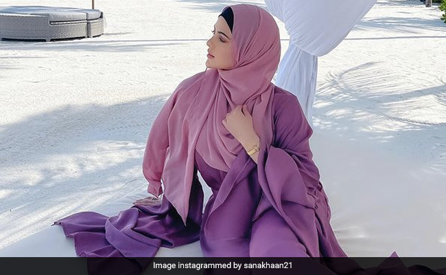 Inside Sana Khan's Dreamy Maldives Vacation. See Pics