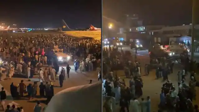 हमारा देश बर्बाद हो गया है, हमारी आज़ादी छिन गई... ये कह कर रोने लगा अफगानिस्तानी छात्र