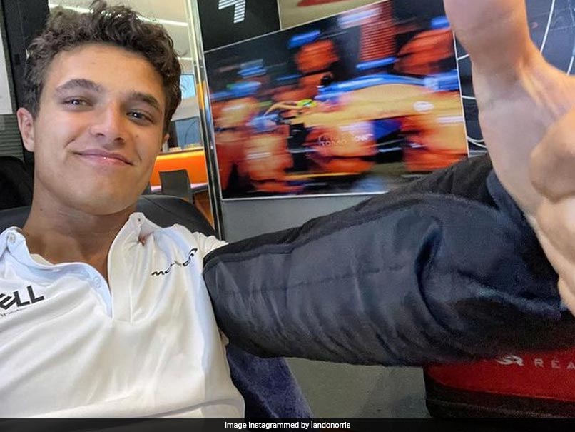 "Bit Bruised" Lando Norris In Mega Crash In Rain-Hit Belgian Grand Prix Qualifying