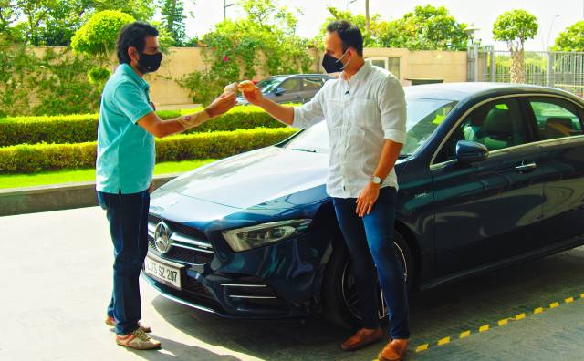 Sponsored: The Mercedes-Benz A-Class Limo, Croissants And Conversations