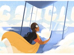 Google Honours India’s First Woman Pilot, Sarla Thukral, With Doodle Google Honours India’s First Woman Pilot, Sarla Thukral, With Doodle