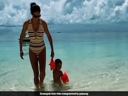 Memories Of Maldives: Gul Panag Is Busy Dreaming Of Her "Pre-Covid" Trip With Son Memories Of Maldives: Gul Panag Is Busy Dreaming Of Her "Pre-Covid" Trip With Son