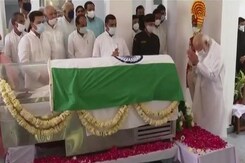 PM Pays Last Respects To Kalyan Singh PM Pays Last Respects To Kalyan Singh