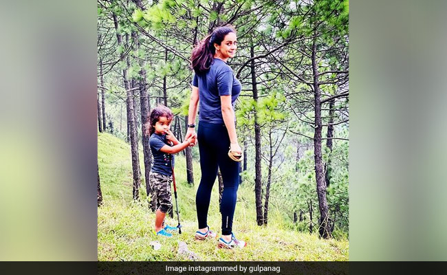 The Adventures Of Gul Panag And Son Nihal: See Pics From Camp Site