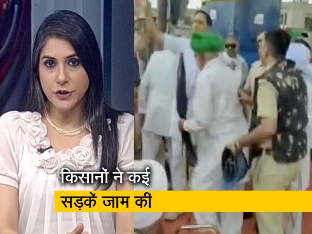 India At 9: हरियाणा में किसानों पर लाठीचार्ज के बाद जमकर हंगामा