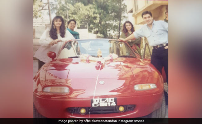 When Raveena Tandon Gifted Herself A Sports Car At 18