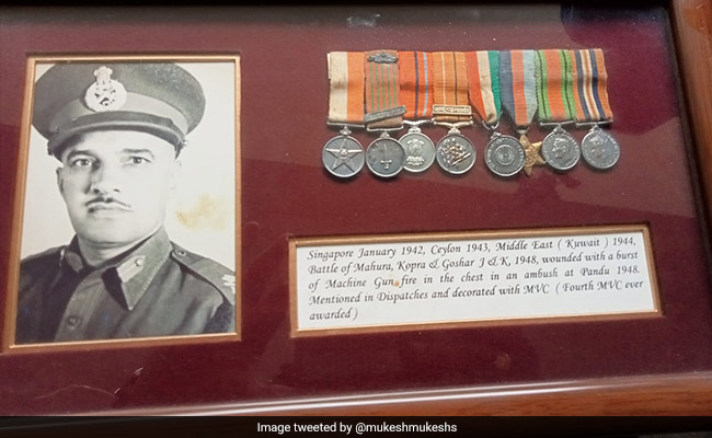 दिल्ली की डिफेंस कॉलोनी के घर से 1948 में मिला महावीर चक्र हुआ चोरी, सीसीटीवी में कैद हुई घटना