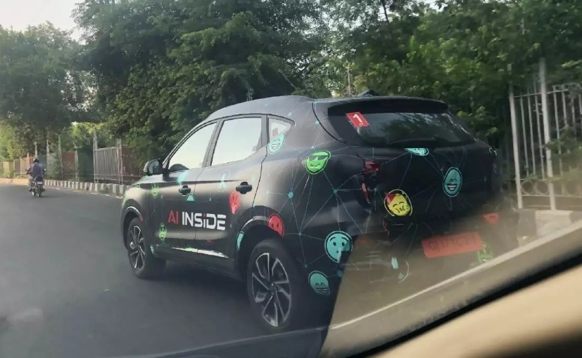 MG Astor Snapped Testing With AI Inside Camouflage Ahead Of Unveil