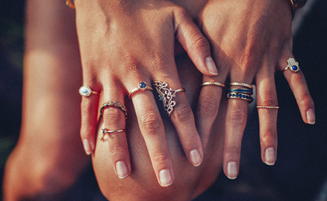 You Won't Be Able To Help Yourself From Stacking These Rings On Your Hands