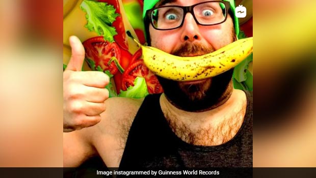 Watch: Man Eats Banana In Just 37 Seconds; Breaks Record