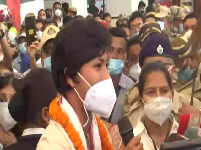 Boxer Lovlina Borgohain Welcomed In Assam With Bihu Song And Dance