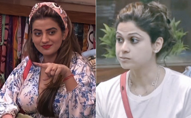 <I>Bigg Boss OTT</I>: Akshara Singh Age-Shames Shamita Shetty, Addresses Her As "<I>Maasi</i>"