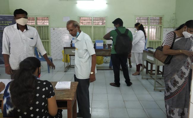 Chennai Vaccinates Record 1.25 Lakh People In A Day