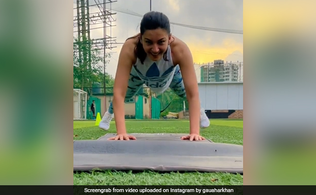 This Core Workout Looks Easy, Right? But Ask Gauahar Khan How Hard It Is