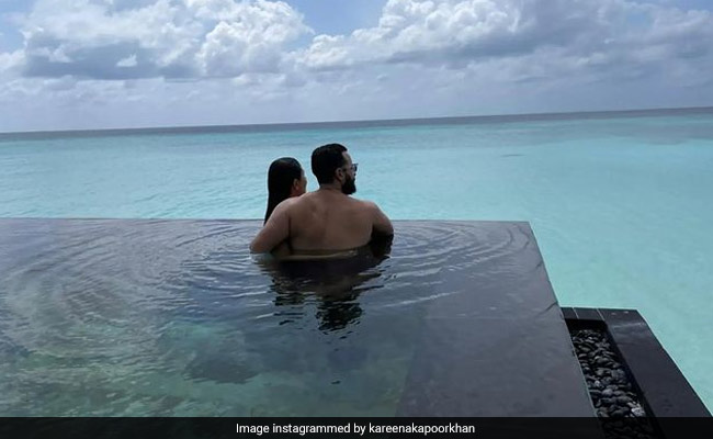 बर्थडे सेलीब्रेट करने वेकेशन पर गए Kareena kapoor और Saif ali khan, पूल में यूं रोमांटिक पोज देते आए नजर