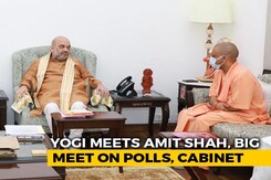 Yogi Adityanath In Delhi, Big Meet On Polls, Cabinet At Amit Shah's Home Yogi Adityanath In Delhi, Big Meet On Polls, Cabinet At Amit Shah's Home