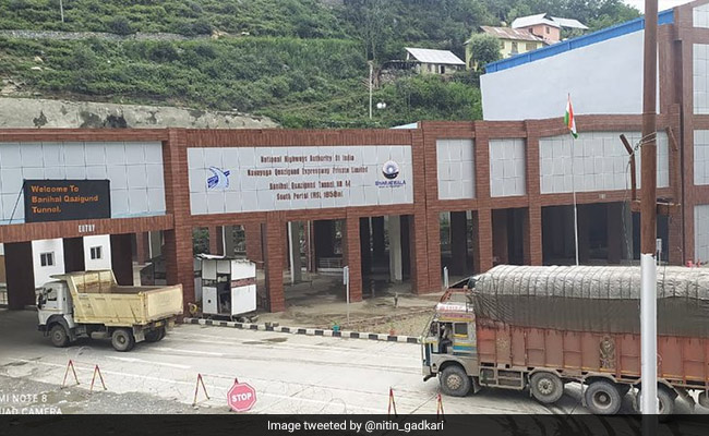 Quazigund-Banihal Tunnel Opens To Traffic On Trial Basis