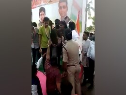 Woman Taken Off Stage After Uproar Over Speech In Madhya Pradesh: Cops Woman Taken Off Stage After Uproar Over Speech In Madhya Pradesh: Cops