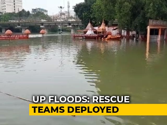 More Than 1,200 Villages Battle Flood Fury In UP, 59 Rescue Teams On Duty