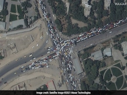 Exclusive: Kabul Satellite Images Show Huge Crowds Desperate To Get Out Exclusive: Kabul Satellite Images Show Huge Crowds Desperate To Get Out