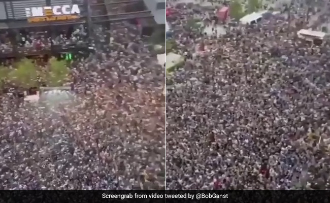 Fact-Check: Does This Viral Video Show 3 Lakh Fans Waiting For Lionel Messi In Paris?