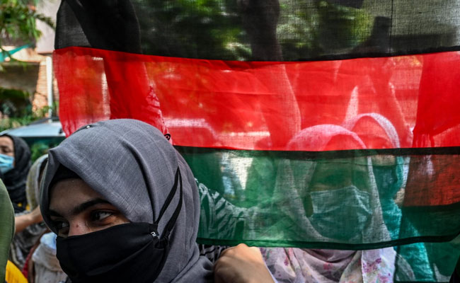 Afghans Continue Protest Outside UNHRC Office In Delhi, Demand Refugee Cards
