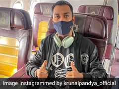 "Completely Fine Now": India All-Rounder Krunal Pandya Recovers From COVID-19