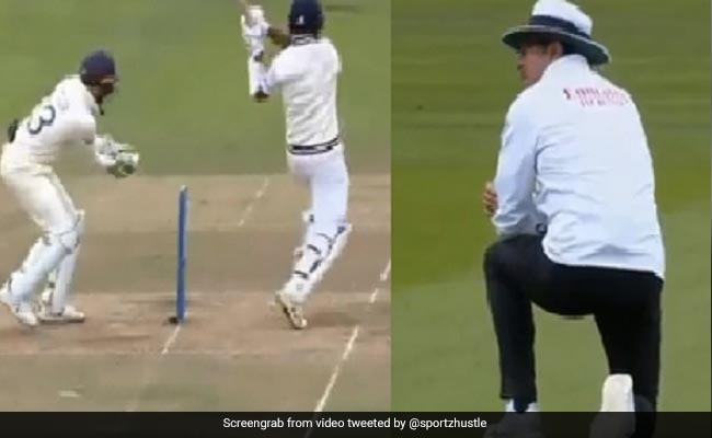 पुजारा ने ठुक-ठुक छोड़कर की बिंदास अंदाज में बल्लेबाजी, लेग अंपायर की भी हालत ऐसे कर दी पतली, देखें Video