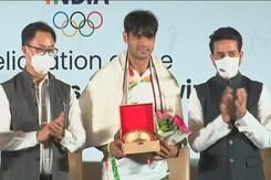 Olympic Champions Honoured After Grand Welcome In Delhi Olympic Champions Honoured After Grand Welcome In Delhi
