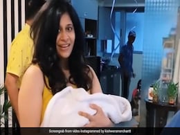 New Mom Kishwer Merchantt Shares Clip Of Homecoming With Baby Son New Mom Kishwer Merchantt Shares Clip Of Homecoming With Baby Son