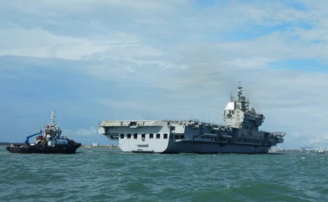 Aircraft Carrier Vikrant: समंदर में दिखेगी भारत के महायोद्धा 'विक्रांत' की धमक, देखें तस्वीरें..