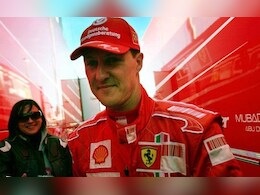 Michael Schumacher Signs Crash Helmet 12 Years After Skiing Accident, Ex F1 Teammate Hopes F1 Great 'On The Mend' Michael Schumacher Signs Crash Helmet 12 Years After Skiing Accident, Ex F1 Teammate Hopes F1 Great 'On The Mend'