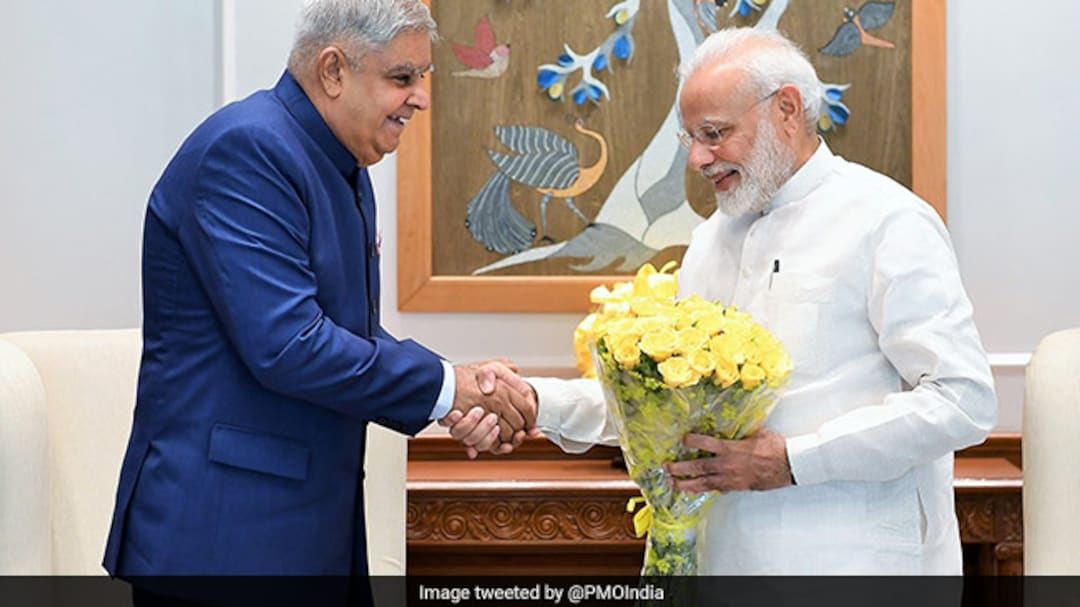 Parliament Monsoon Session Live: PM Modi Wishes Jagdeep Dhankhar 