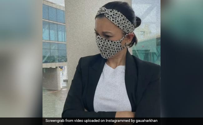 गौहर खान को आया जोरदार गुस्सा, बोलीं- मास्क लगाने से मेरी लिपस्टिक बर्बाद हो जाती है...देखें Video