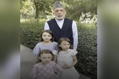 In Video With Daughters, Afghanistan's Hamid Karzai Appeals To Taliban In Video With Daughters, Afghanistan's Hamid Karzai Appeals To Taliban